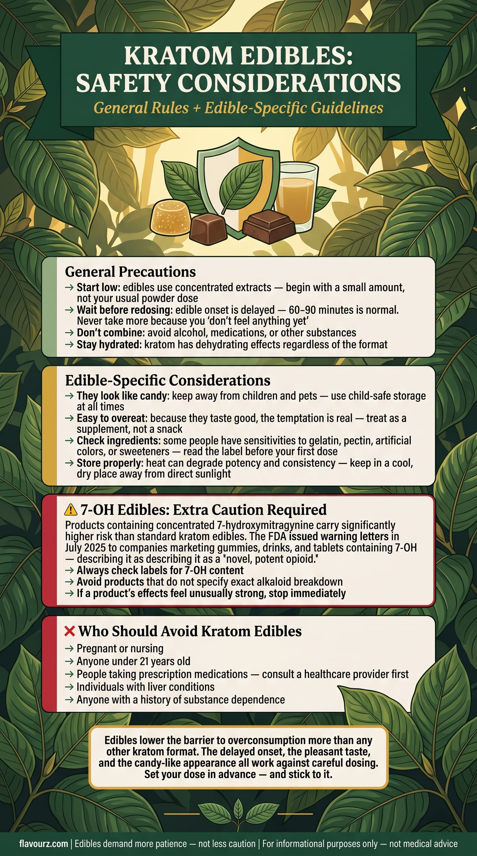 infographic for Safety Considerations